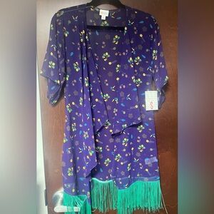 Small Lularoe Monroe kimono